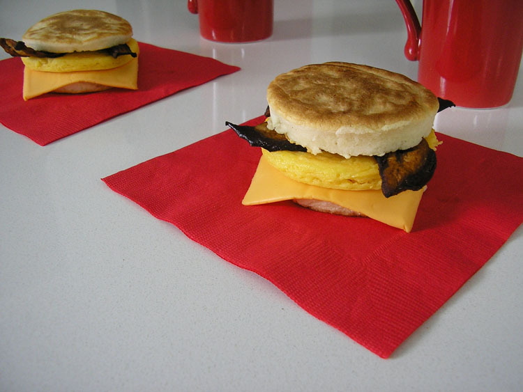 Breakfast sandwich